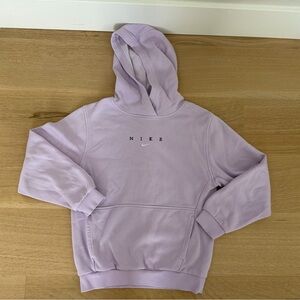 Nike Girls Hoodie size large purple